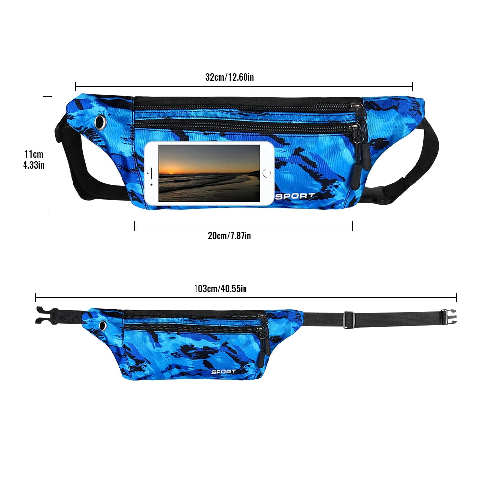 Geestock Waist Pack Running Men Women Fanny Pack Hip Bum Bags Waterproof
