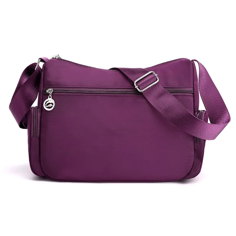 Geestock Women's Crossbody Bag Waterproof Nylon Handbag Large Capacity