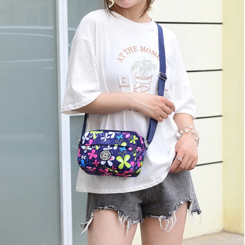 Geestock Women's Shoulder Bags Printing Crossbody Messenger Bag