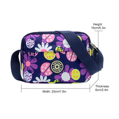 Geestock Women's Shoulder Bags Printing Crossbody Messenger Bag