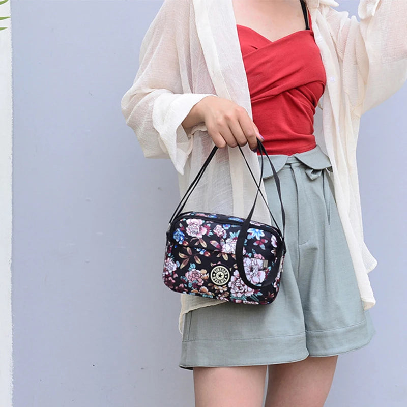 Geestock Women's Shoulder Bags Printing Crossbody Messenger Bag