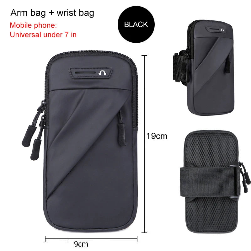 Geestock Wrist Bag Sport Men Waterproof Waist Bags for Women