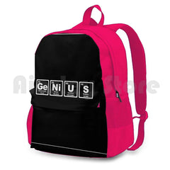 Genius Periodic Table Outdoor Hiking Backpack Riding Climbing Sports Bag