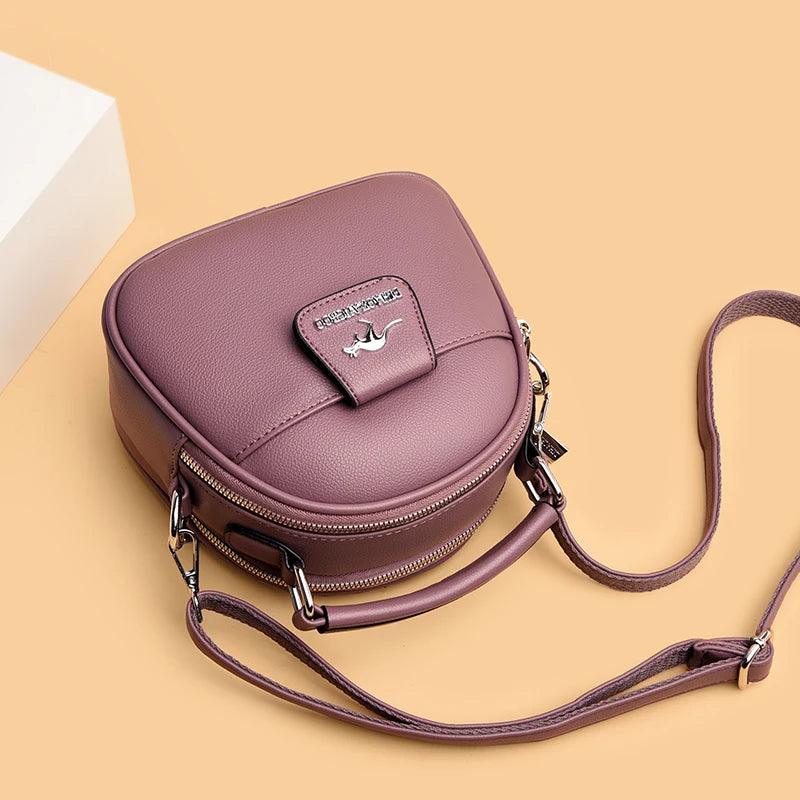 Leather Shoulder Messenger Handbags Women Bags Sac High Crossbody Bags For Women