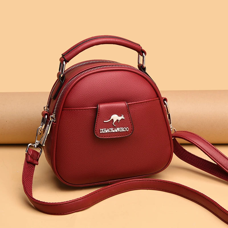 Leather Shoulder Messenger Handbags Women Bags Sac High Crossbody Bags For Women