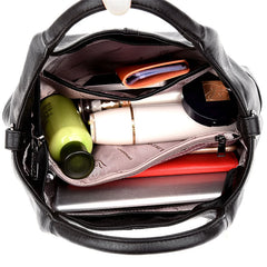 Soft Leather Handbags High Women Bag Small Casual Female Messenger Shoulder Bag