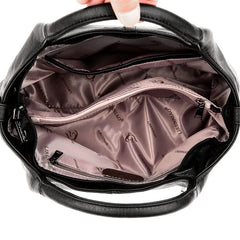 Soft Leather Handbags High Women Bag Small Casual Female Messenger Shoulder Bag