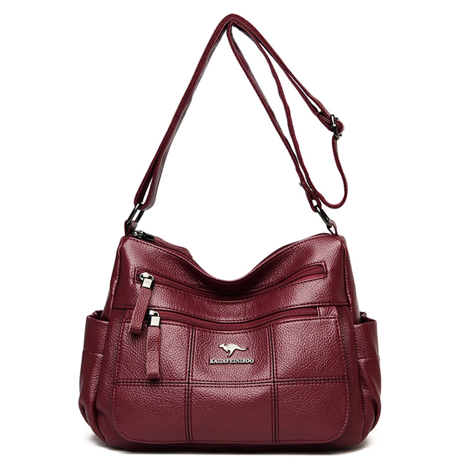 Soft Leather Women Bags Handbags Purses Shoulder Crossbody Messenger Sac