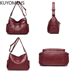 Soft Leather Women Bags Handbags Purses Shoulder Crossbody Messenger Sac