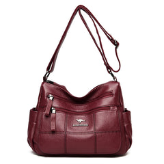 Soft Leather Women Bags Handbags Purses Shoulder Crossbody Messenger Sac