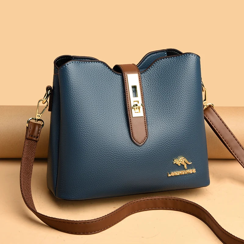 Soft Leather Women's Handbags Small Shoulder Bags Ladies Crossbody