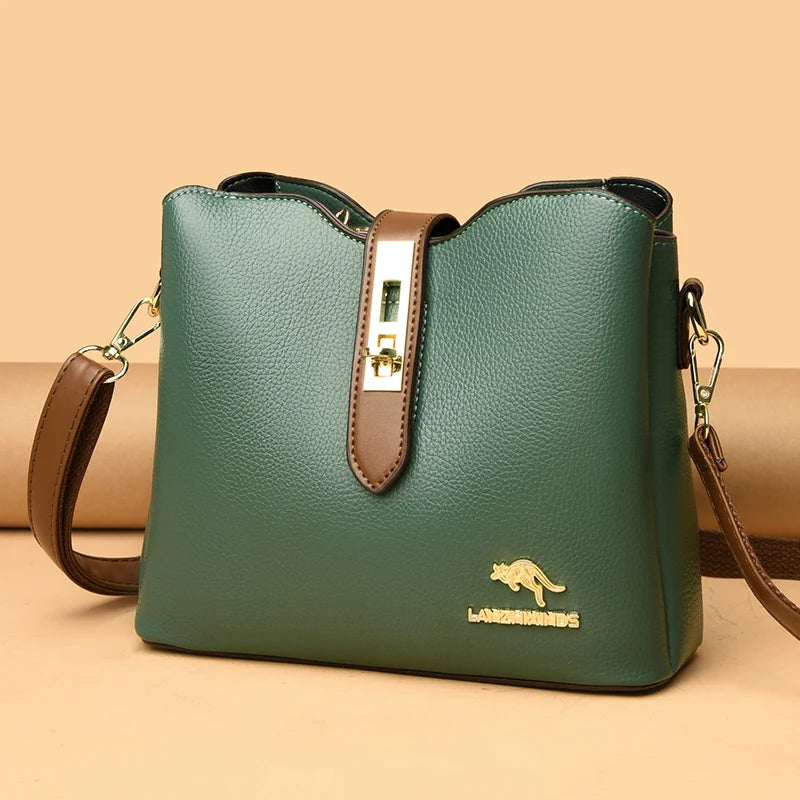 Soft Leather Women's Handbags Small Shoulder Bags Ladies Crossbody