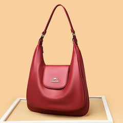 High Leather Handbag Casual Crossbody Bags for Women Ladies Tote Bag