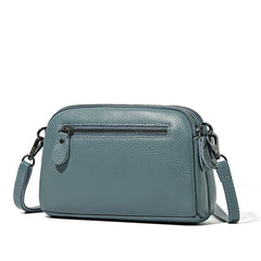 Women's Leather Shoulder Bag Crossbody Messenger Pack Clutch Phone Bags
