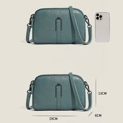 Women's Leather Shoulder Bag Crossbody Messenger Pack Clutch Phone Bags
