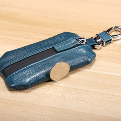 Leather Car Key Case Men Women Wallets Key Holder Housekeeper Keychain Cover
