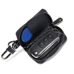 Leather Car Key Wallet Men&Women Waist Hanged Housekeeper Keys Organizer