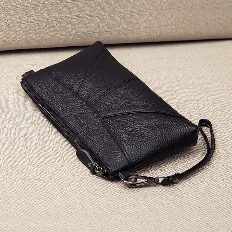 Leather Clutch Bag Small Crossbody Handbag Messenger Shoulder Bag
