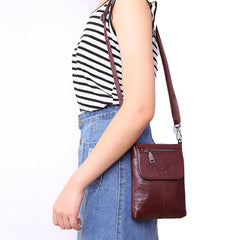 Leather Crossbody Bags for Women Handbag Ladies Shopping Shoulder Bag