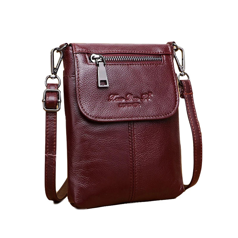 Leather Crossbody Bags for Women Handbag Ladies Shopping Shoulder Bag