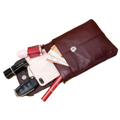 Leather Crossbody Bags for Women Handbag Ladies Shopping Shoulder Bag