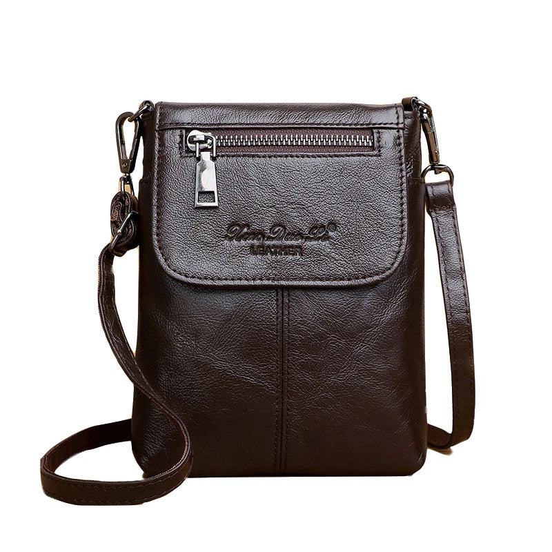 Leather Crossbody Bags for Women Handbag Ladies Shopping Shoulder Bag