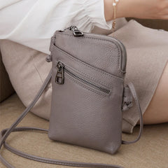 Leather Crossbody Bag Women Handbag Shoulder Party Purse Chain Pouch