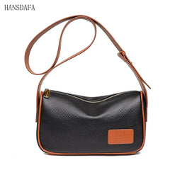 Leather Handbag Women's Bag Large Capacity Shoulder Messenger Bag