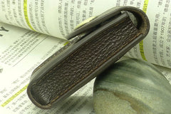 Leather Men Belt Wallet Waist Bag Key Pouch