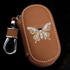 Leather Key Holder Car Key Wallets Keys Organizer