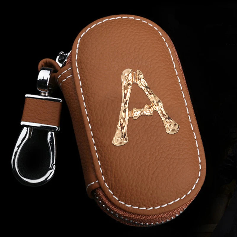 Leather Key Holder Car Key Wallets Keys Organizer