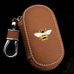 Leather Key Holder Car Key Wallets Keys Organizer