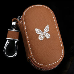 Leather Key Holder Car Key Wallets Keys Organizer