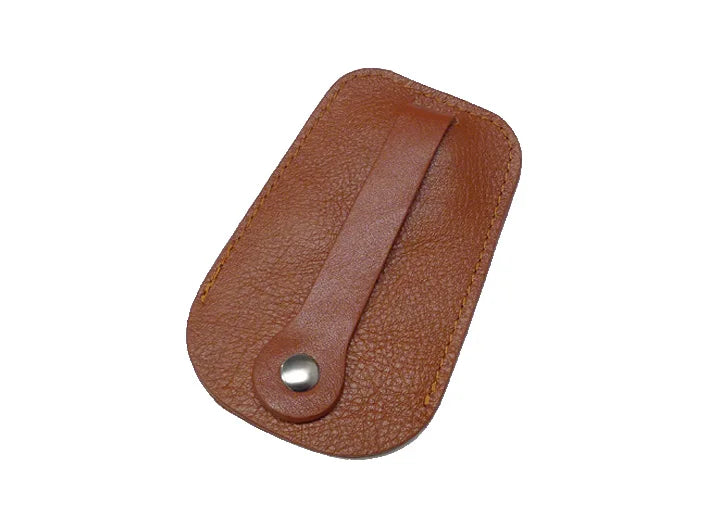 Ultra-thin Leather Key Holder Key Bag Pull-out Key Pouch
