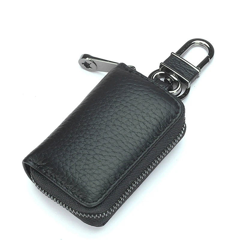 Leather Key Holder Women Key Wallet Car Key Organizer