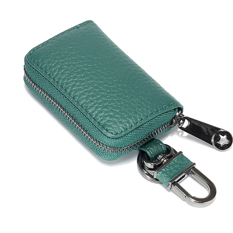 Leather Key Holder Women Key Wallet Car Key Organizer