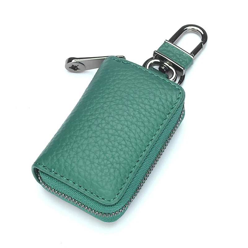 Leather Key Holder Women Key Wallet Car Key Organizer