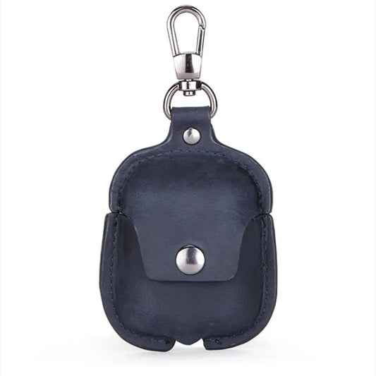Leather Key Wallet Case Cover For AirPods Pro Men Women