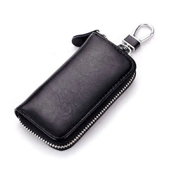 Leather Key Wallet Men Car Key Bag Function Key Case Ladies Housekeeper