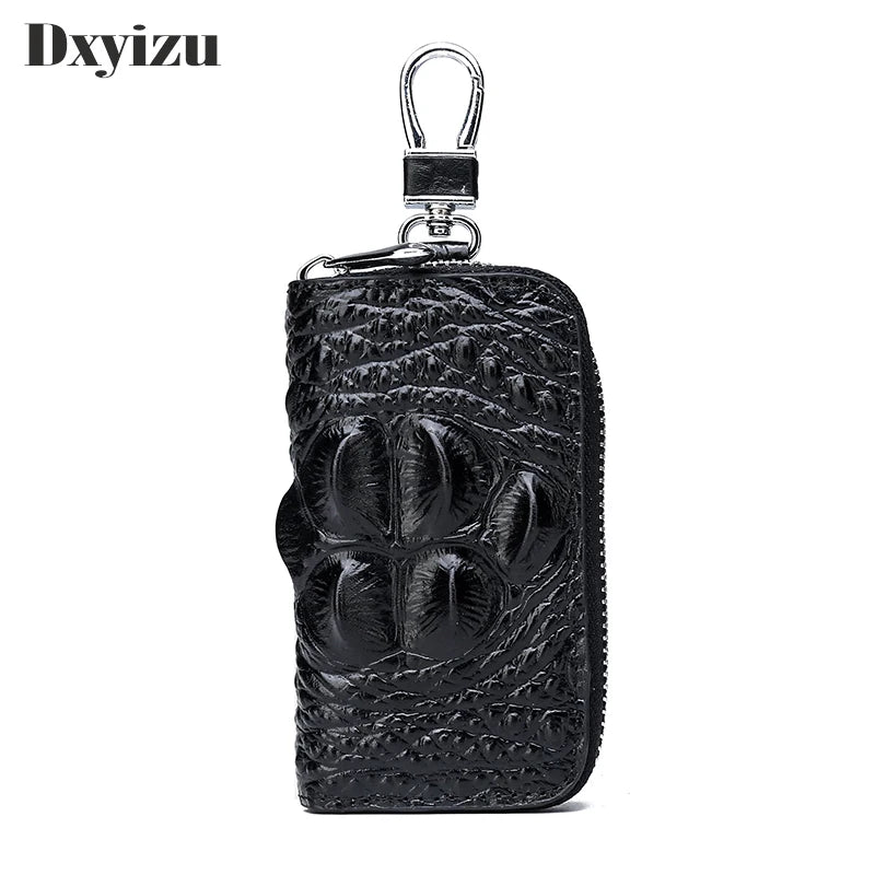 Leather Key Wallet Men Women Car Key Bag Key Case Key Holders