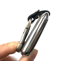 Leather Keychain Car Keys Holder Wallet Key Ring Belt Hanging Clip