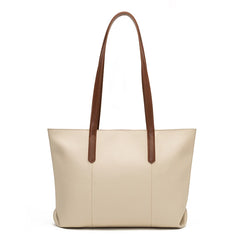 Luxury Large Capacity Tote Bag Soft Cow Leather Shoulder Bag