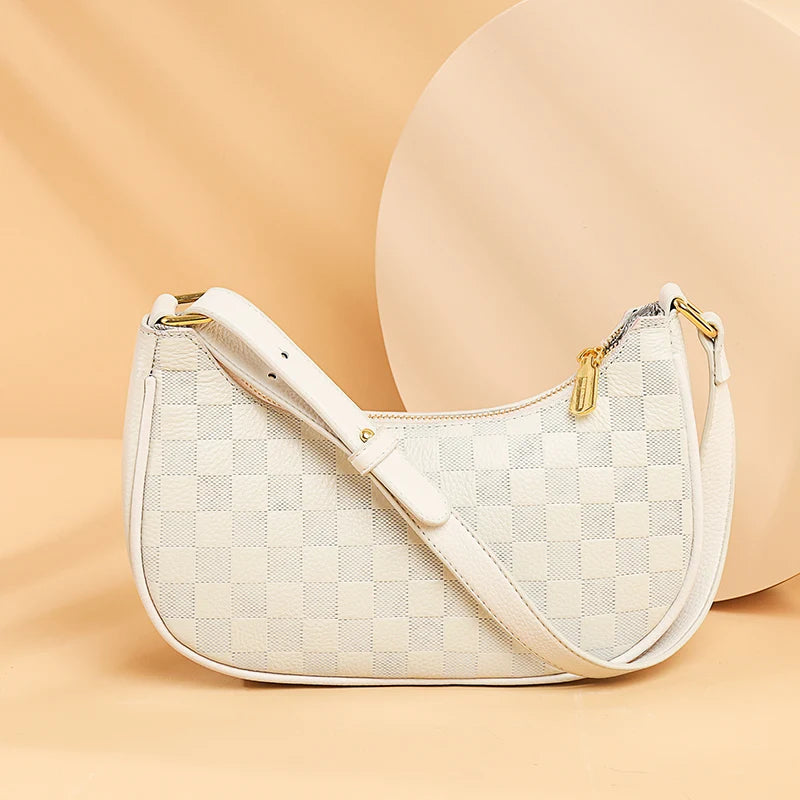 Small Crossbody Bag Lingge Pattern Handbags