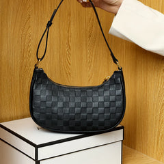 Small Crossbody Bag Lingge Pattern Handbags