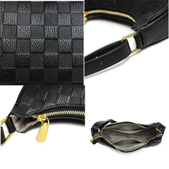 Small Crossbody Bag Lingge Pattern Handbags
