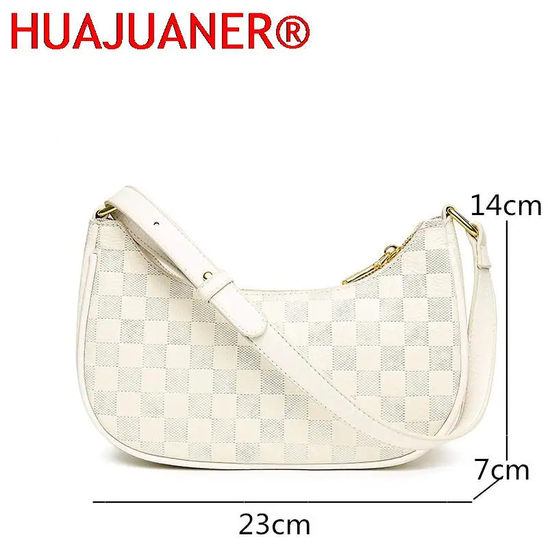 Lingge Pattern Crossbody Bag Women Handbags