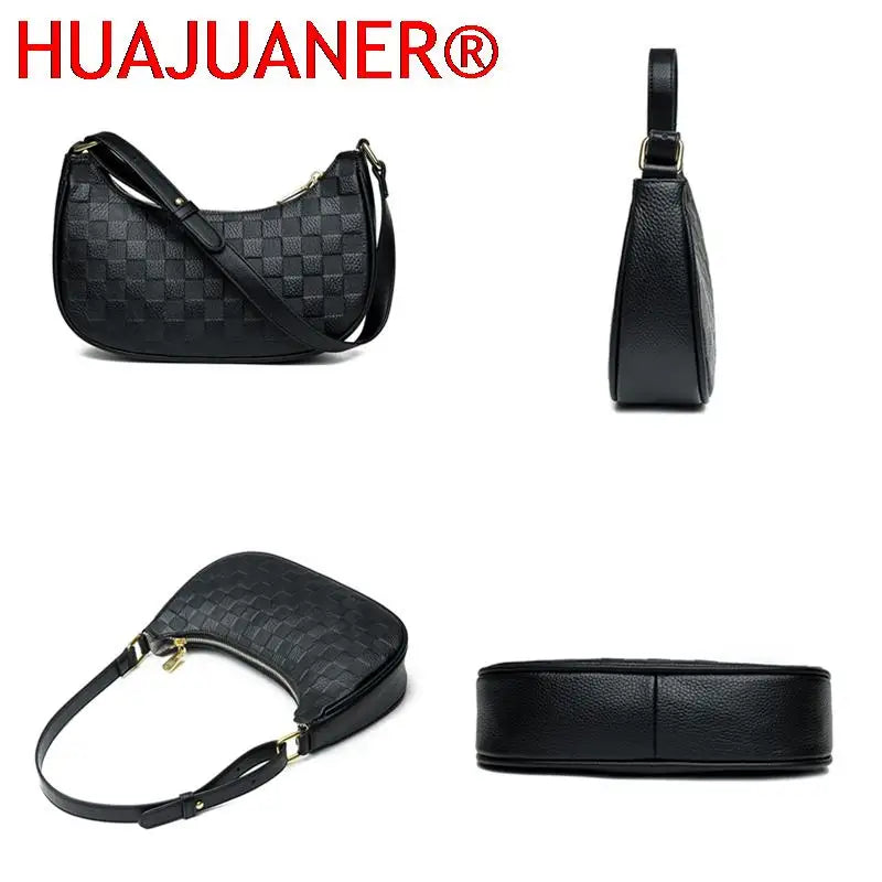 Lingge Pattern Crossbody Bag Women Handbags