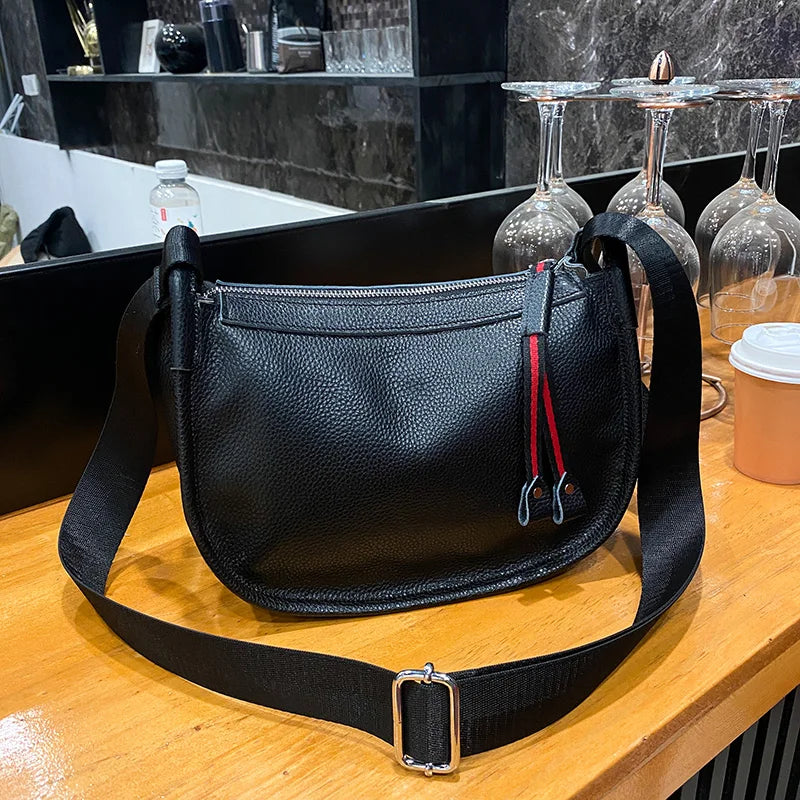 Leather Crossbody Bag for Women Handbag Shoulder Messenger Tote Party Purse