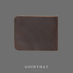 Real Cowhide Leather Men Wallets Short Wallet Portefeuille Hombre