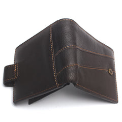 Men's RFID Blocking Bifold Wallet Oil Leather Retro Style